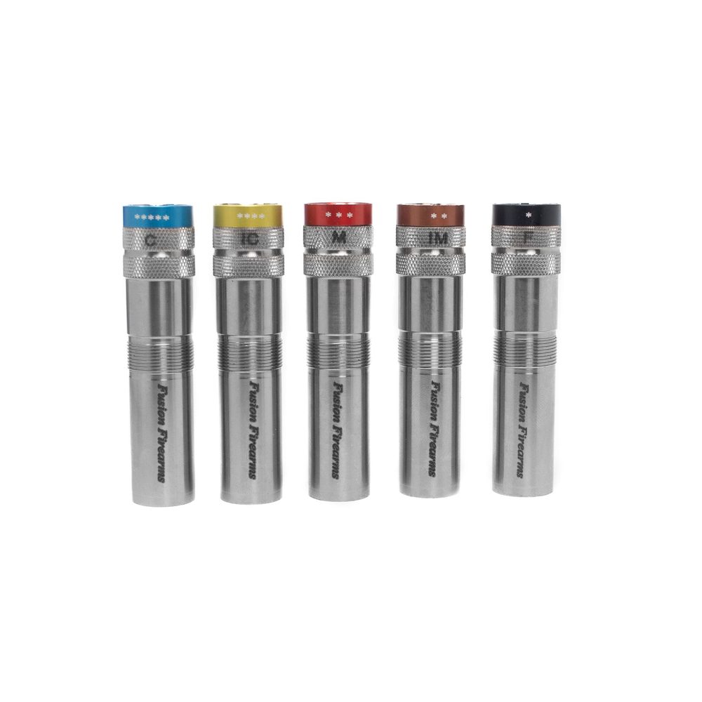 Fusion Firearms Crio Plus 12 Guage 5x Choke Tube Set Stainless Extended