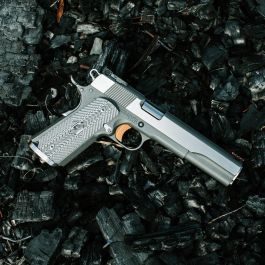 Fusion Firearms Custom 1911 Pistol – 6″ Ash Viper Gold Pro – .357 Sig