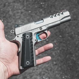 Fusion Firearms 1911 Pistol – 45 ACP Silver Skyfall Reaction