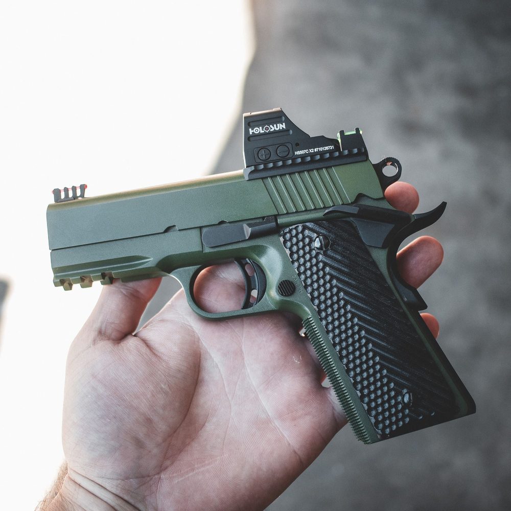 Fusion Firearms 1911 PISTOL – TAC Emerald NCOM – 45 ACP