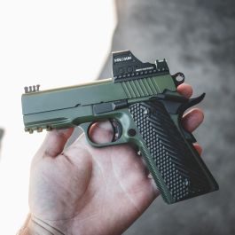 Fusion Firearms 1911 PISTOL – TAC Emerald NCOM – 45 ACP