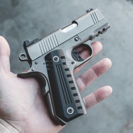 Fusion Firearms 1911 Pistol – “Gunmetal Chrome” NCOM-DTC – 45 ACP