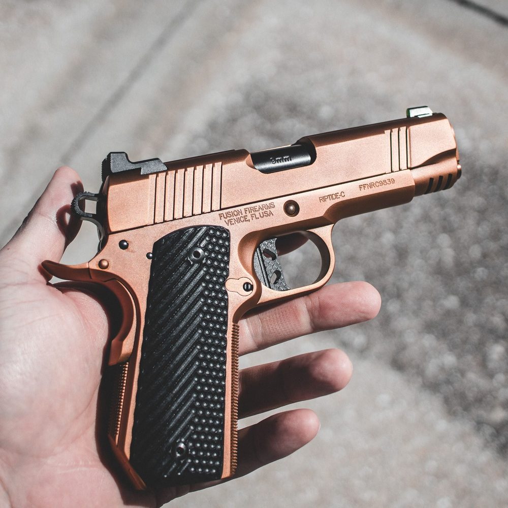 Fusion Firearms 1911 Pistol (4.25″) – Copperhead Riptide-C – 9MM