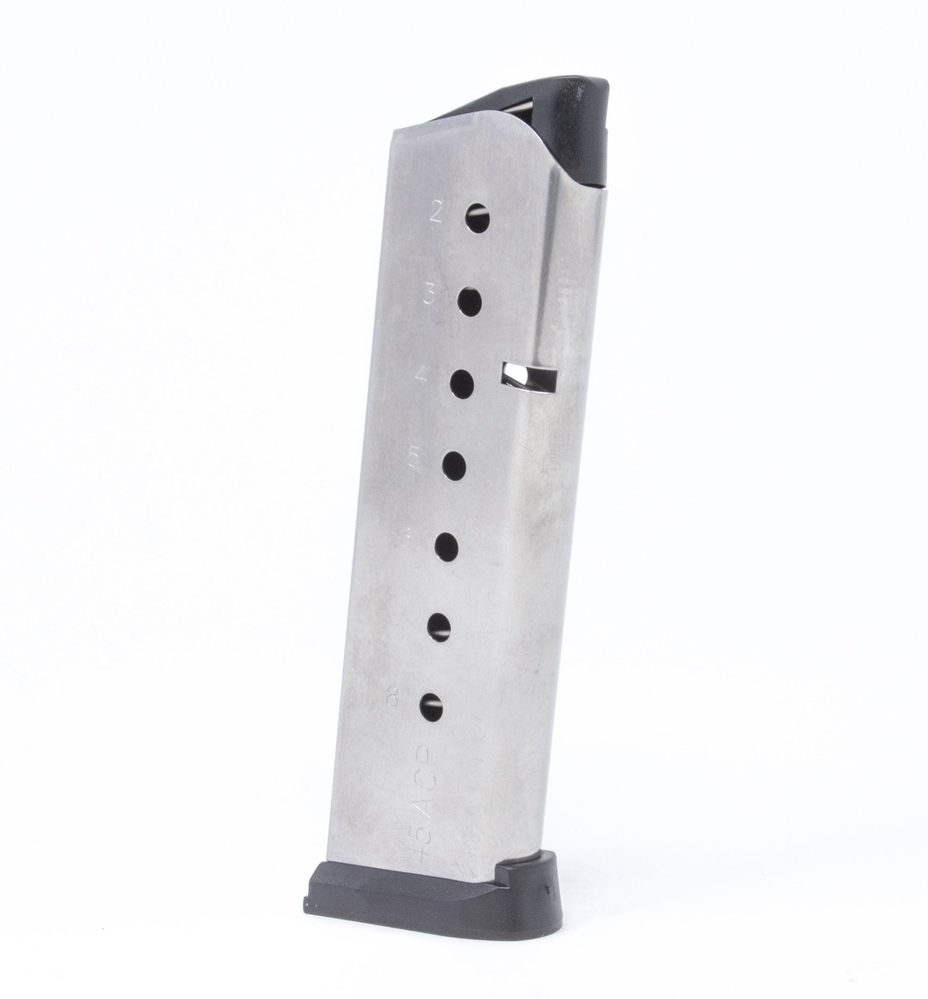1911 Fusion Magazine, Government / Full Size 45acp, Stainless – 8 Round