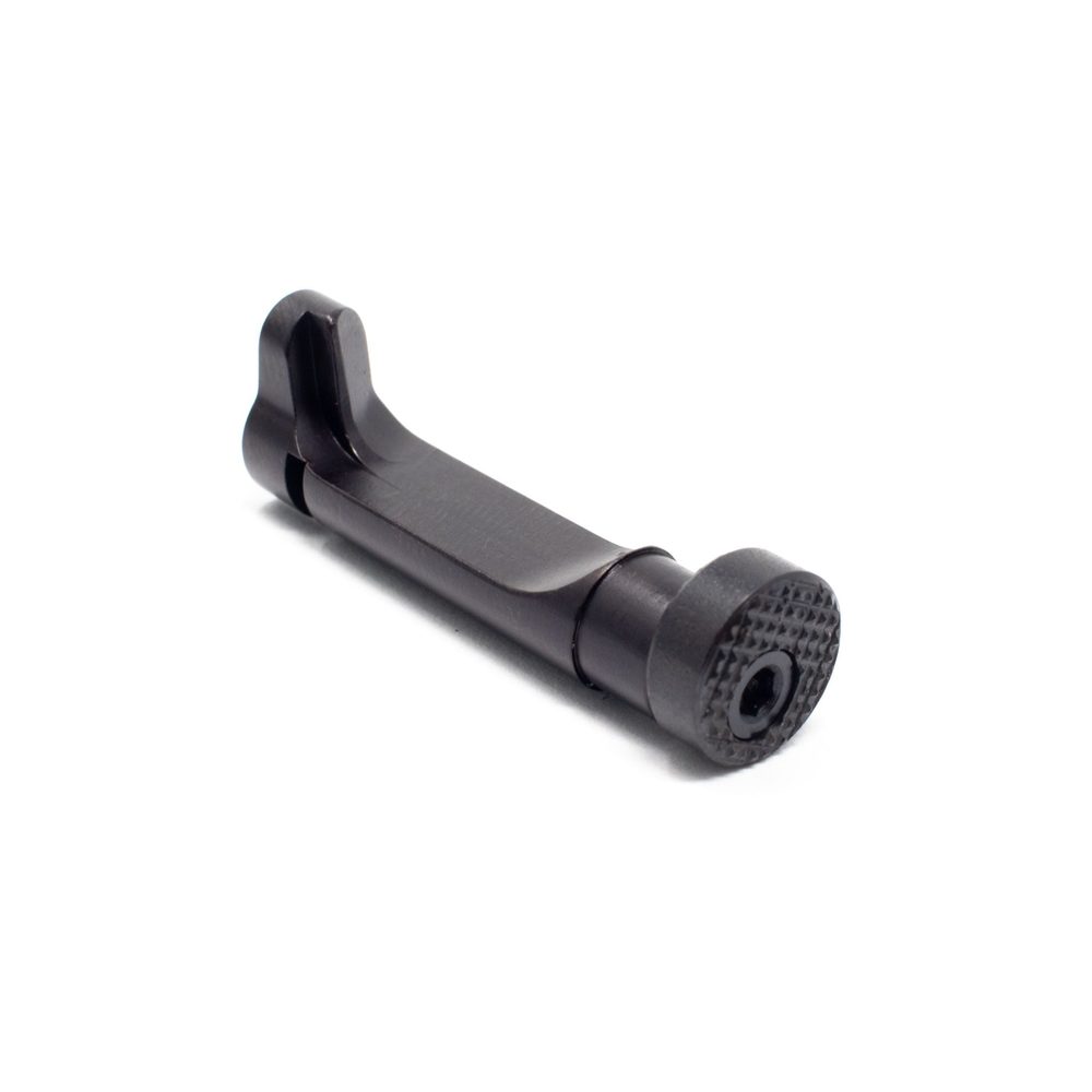 Fusion Firearms 1911 Double Stack Magazine Catch – Big Button Extended Black