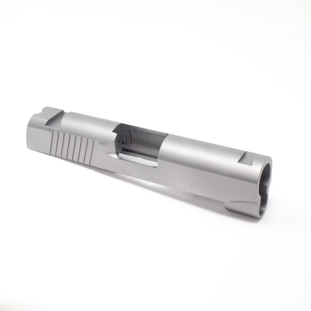 Fusion Firearms 1911 Officer Slide – 45 ACP Swept Cut/ Thick Rear/ STD Sight Cuts