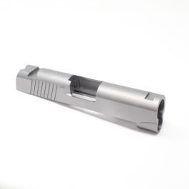 Fusion Firearms 1911 Officer Slide – 45 ACP Swept Cut/ Thick Rear/ STD Sight Cuts