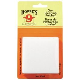 Fusion Firearms Hoppe’s Gun Cleaning Patches (Pack of 25)