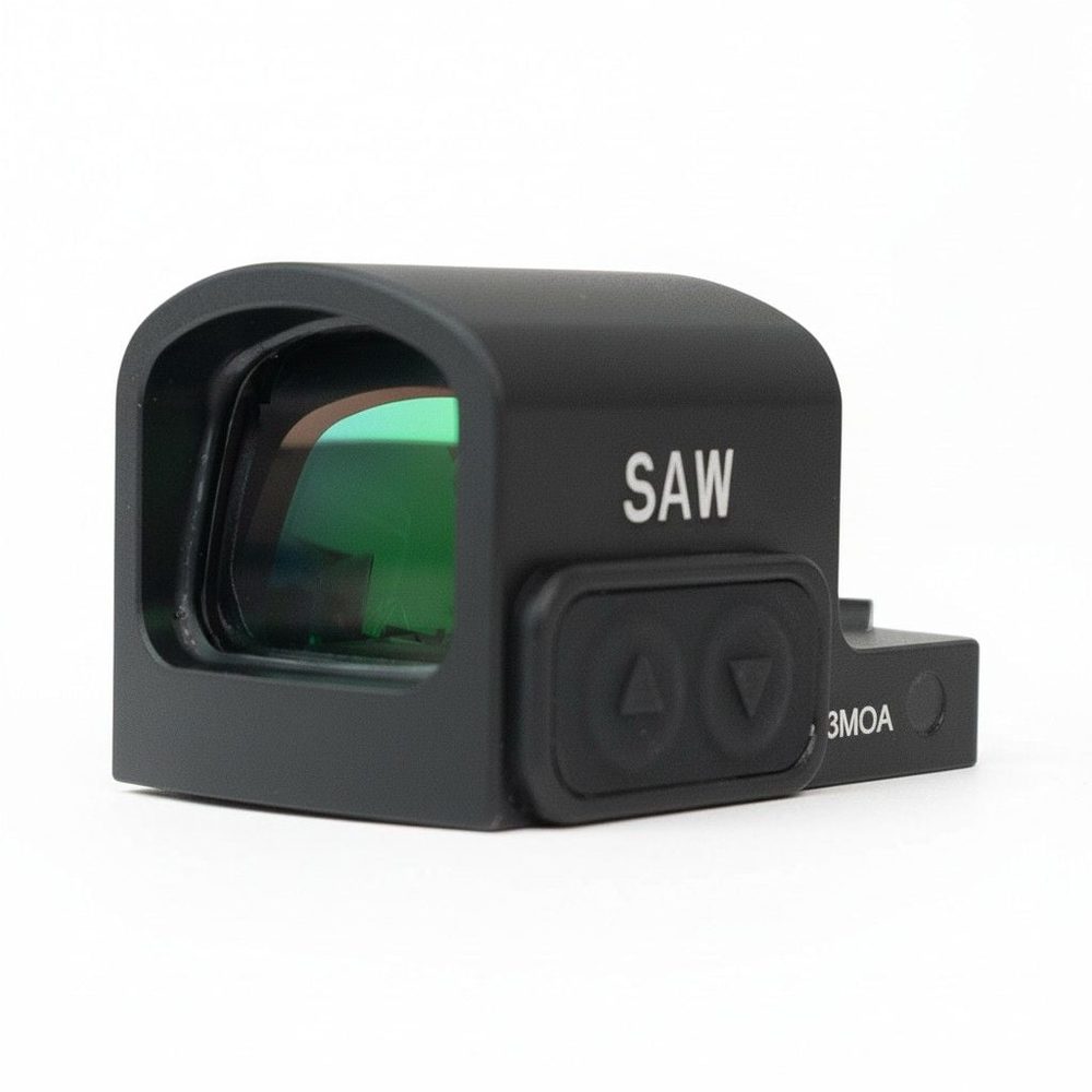 Fusion Firearms SAW ENCLOSED OPTIC – RMS/C Footprint – Red Dot (3 MOA)