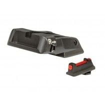 Fusion Firearms Walther – PPQ, Q5 Match – Black Target with Fiber Front Adjustable Sight Set