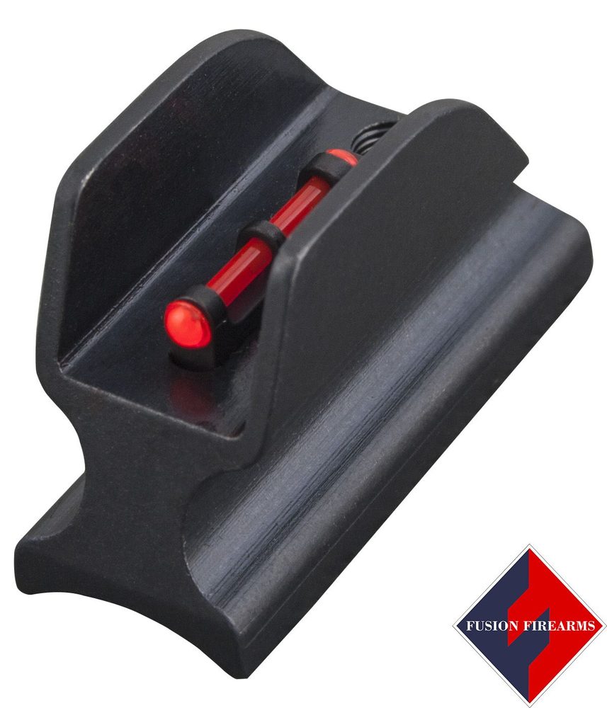Fusion Firearms LPA Front Shotgun Sight, LOW, Solder-on, Fiber Optic