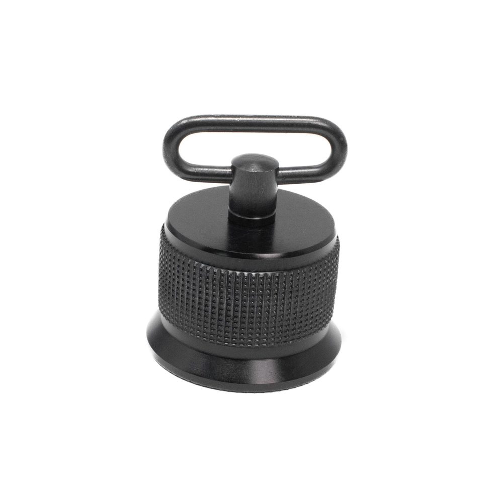 Fusion Firearms Shotgun Magazine Cap Checkered – Standard W/ Sling Swivel
