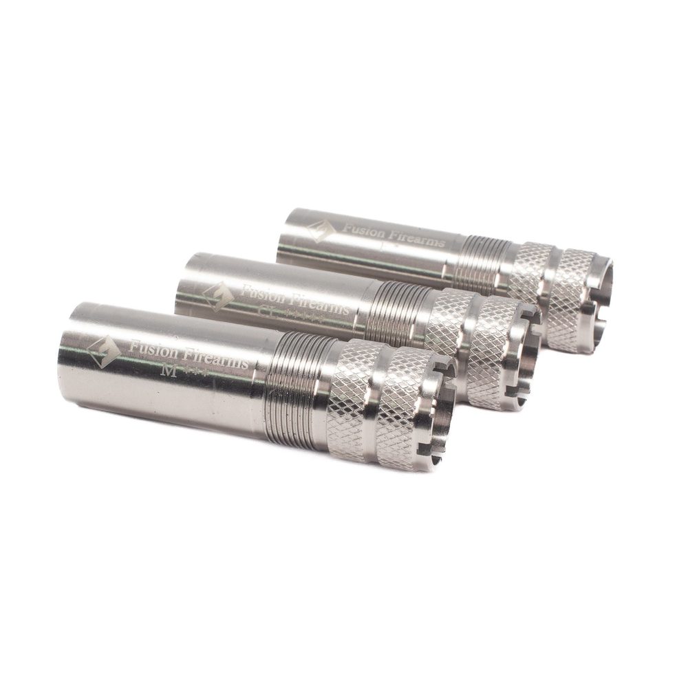 Fusion Firearms Mobil Extended Choke Tube Set 3X (Checkered) – 12 Gauge