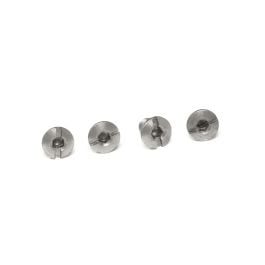 Fusion Firearms 1911 Grip Screws – Slex, Stainless, Thin (4)