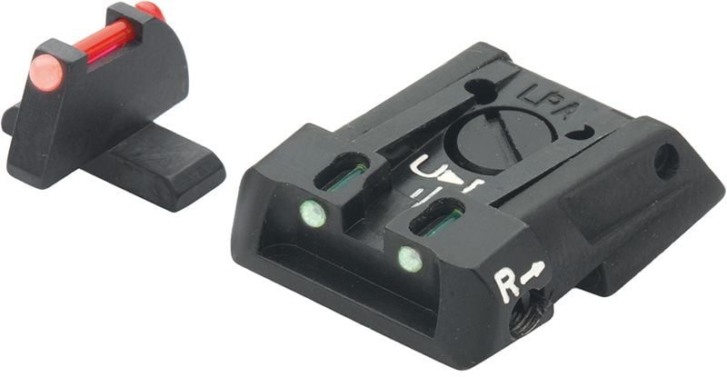 Fusion Firearms H&K – P30, P45, VP9 VP9 Striker – Fiber Optic Adjustable Sight Set