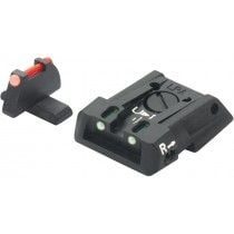 Fusion Firearms S&W – M&P – Fiber Optic Adjustable Sight Set