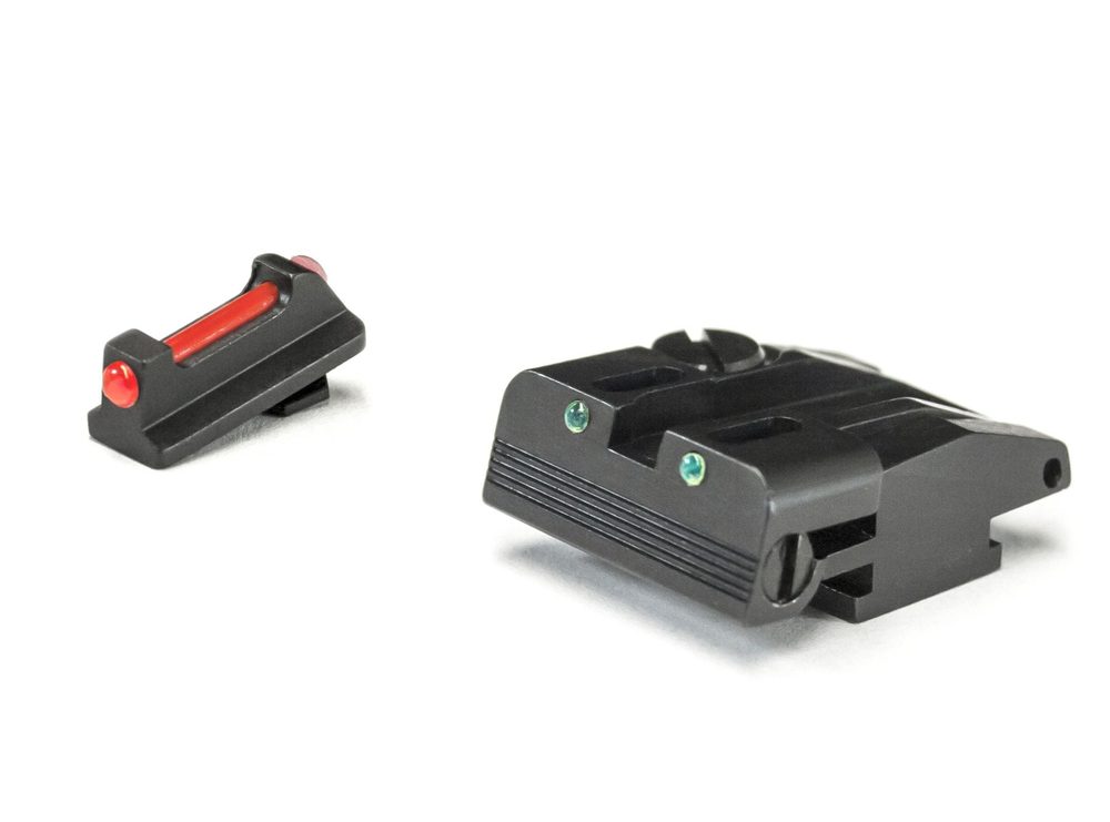 Fusion Firearms Walther – PPQ, P99, PPQM2 – Fiber Optic Adjustable Sight Set