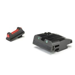 Fusion Firearms Walther – PPQ, P99, PPQM2 – Fiber Optic Adjustable Sight Set