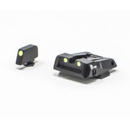 Fusion Firearms Glock 17 – 43 – Luminova Adjustable Sight Set