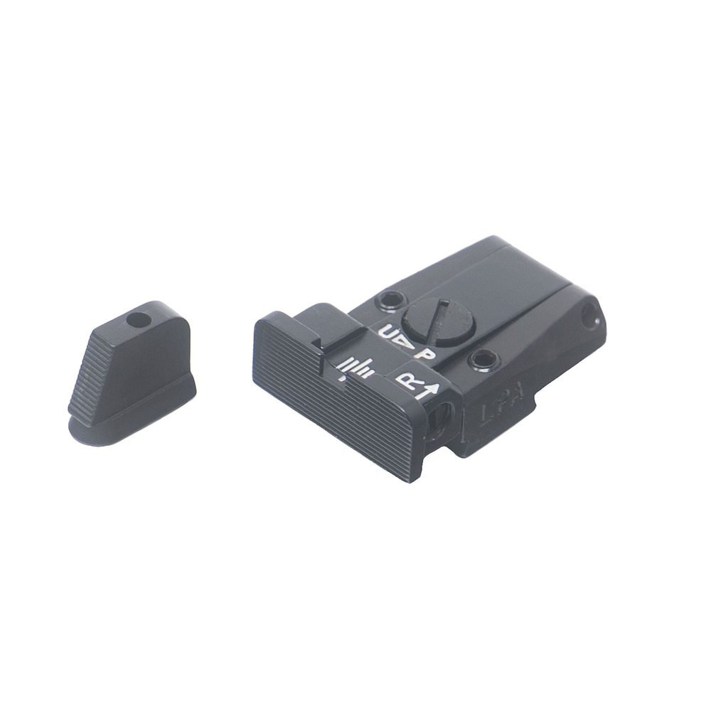 Fusion Firearms LPA SPR24CZ07 All-Black Sight Set for CZ P07/P09