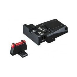 Fusion Firearms Sig Sauer – P220 Thru P228, P320 – Black Target with Fiber Front Adjustable Sight Set