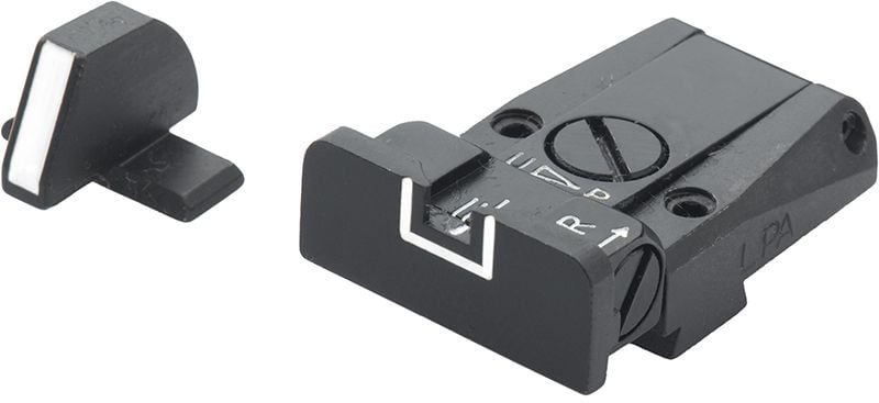 Fusion Firearms Sig Sauer P229 / Springfield XD – White Outline Adjustable Sight Set
