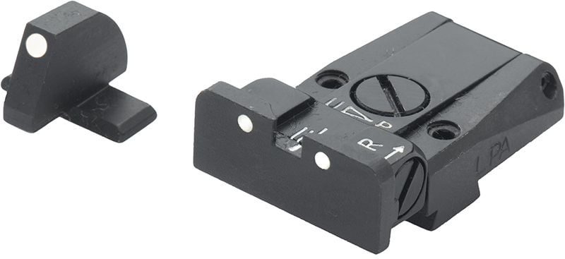 Fusion Firearms Sig Sauer P229 / Springfield XD – White Dot Adjustable Sight Set