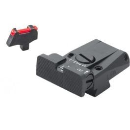 Fusion Firearms 1911 Colt 80 Series – Black Target with Fiber Front Adjustable Sight Set