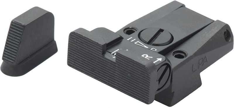 Fusion Firearms CZ 75 & CZ 85 – Black Target Adjustable Sight Set