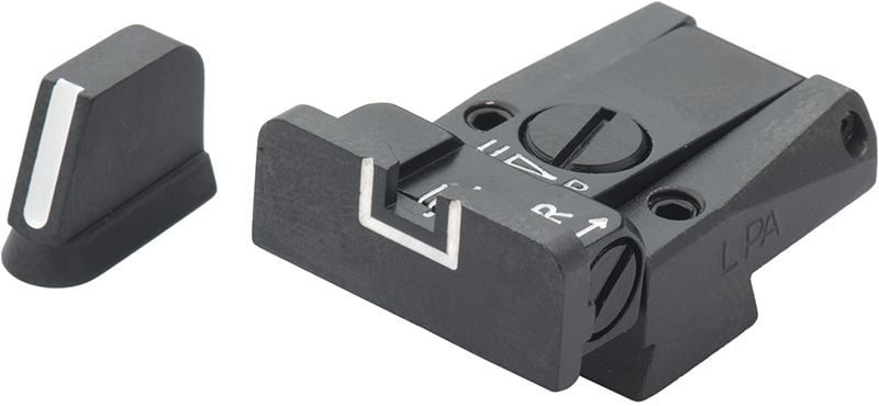 Fusion Firearms CZ 75 & CZ 85 – White Outline Adjustable Sight Set
