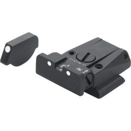 Fusion Firearms Ruger- P90 thru P97 – White Dot Adjustable Sight Set