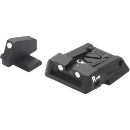 Fusion Firearms H&K – P30, P45, VP9 VP9 Striker – White Dot Adjustable Sight Set