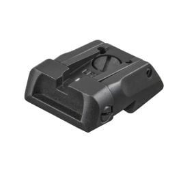 Fusion Firearms 1911 Rear Pistol Sight – LPA, Colt Fully Adjustable, Black Target