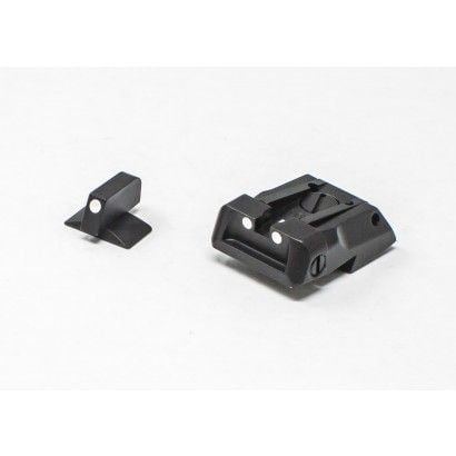Fusion Firearms 1911 Sig Sauer – White Dot Adjustable Sight Set