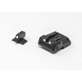 Fusion Firearms 1911 Sig Sauer – White Dot Adjustable Sight Set