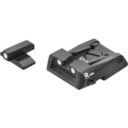 Fusion Firearms LPA White Dot Carry Sight Set for Beretta 92X Performance