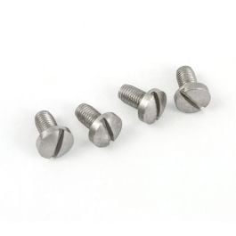Fusion Firearms 1911 Grip Screws – Slot, Stainless (4)