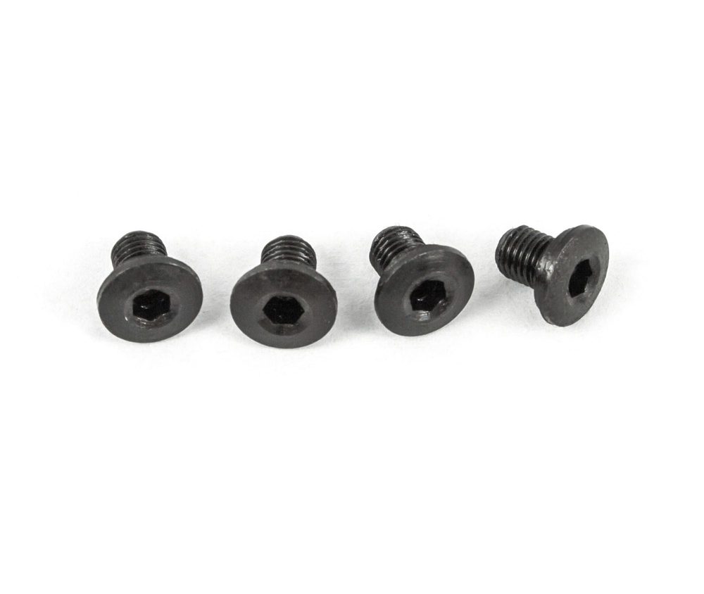 Fusion Firearms 1911 Grip Screws – Hex, Black, Thin (4)