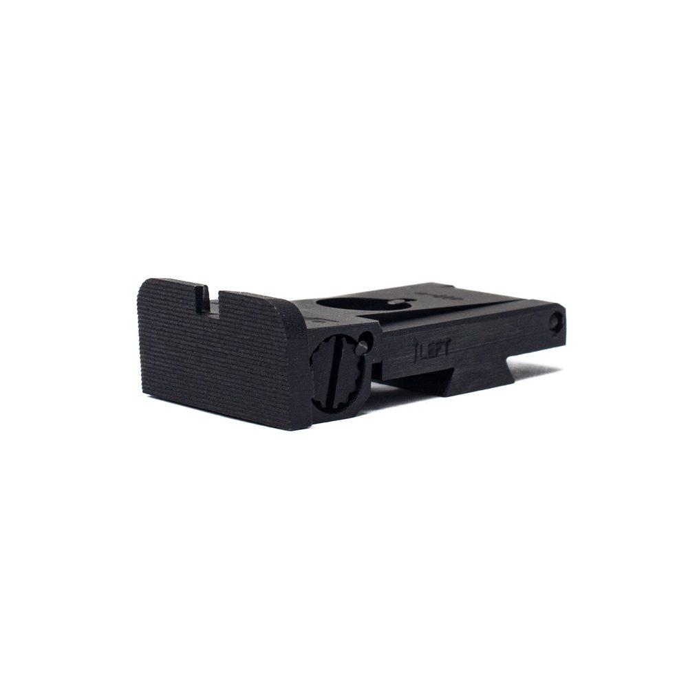 Fusion Firearms 1911 Bomar Black Target Radius Blade Rear Sight