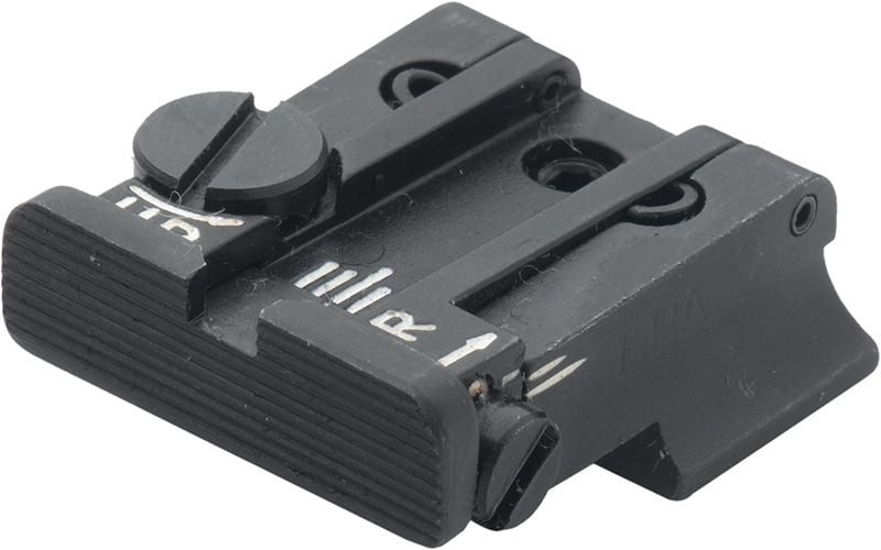 Fusion Firearms S&W – 3rd Gen. 10mm & 45acp – Rear Adjustable Sight – Black Serrated