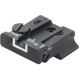 Fusion Firearms S&W – 3rd Gen. 10mm & 45acp – Rear Adjustable Sight – White Outline
