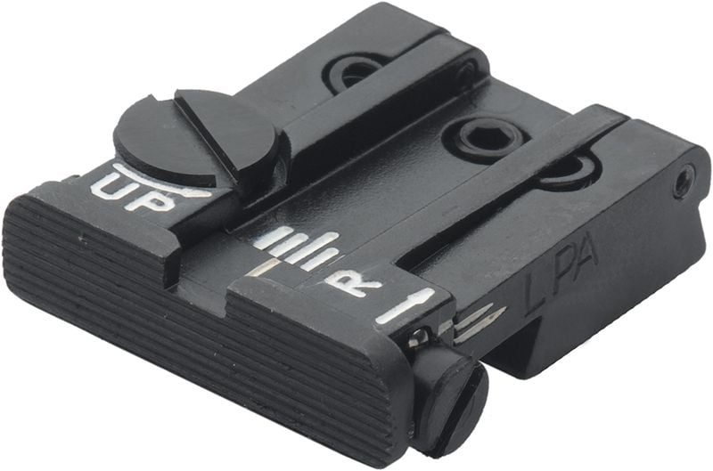 Fusion Firearms Ruger – Mark 2 .22Cal Rear Adjustable Sight – Black Serrated