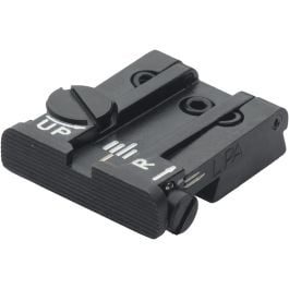 Fusion Firearms Ruger – Mark 2 .22Cal Rear Adjustable Sight – Black Serrated