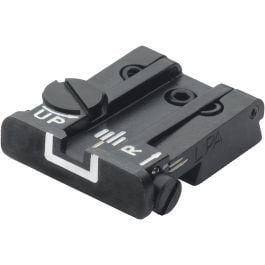 Fusion Firearms Ruger – Mark 2 .22Cal Rear Adjustable Sight – White Outline