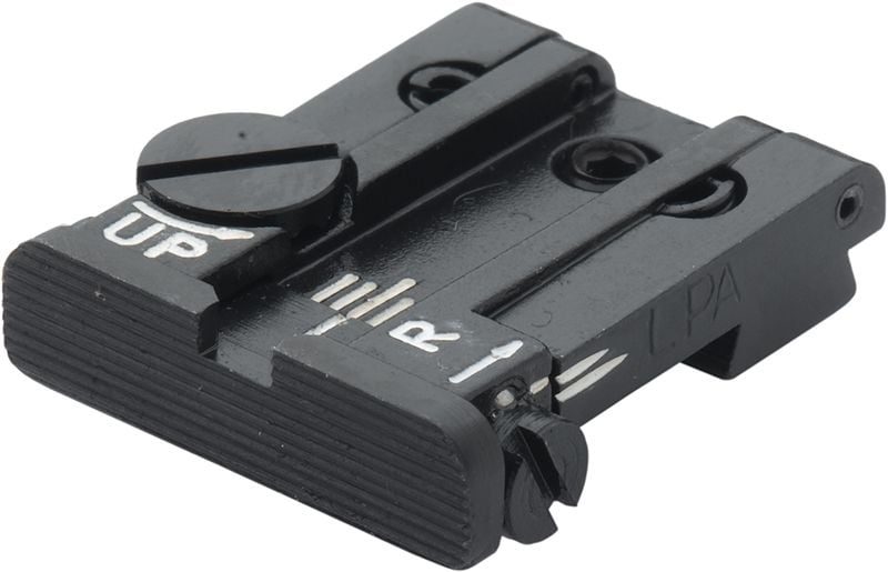 Fusion Firearms Sig Sauer – P220/225 ect. & XD – Rear Adjustable Sight – Black Serrated