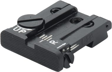 Fusion Firearms LPA Adjustable Rear Sight for Sig Sauer P226 LDC – Blackout