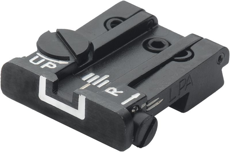 Fusion Firearms CZ – 75 (Old Model) Rear Adjustable Sight – White Outline