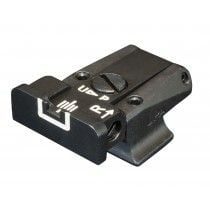 Fusion Firearms S&W – 645 / 745 – Rear Adjustable Sight – White Outline