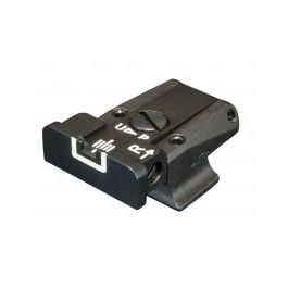 Fusion Firearms S&W – 645 / 745 – Rear Adjustable Sight – White Outline