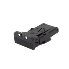 Fusion Firearms LPA Adjustable White Dot Rear Sight (Remington type, 1911, 10mm Hunters)